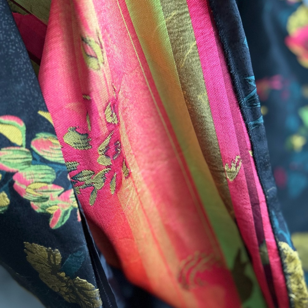 Ashro Black Floral Dress unique gown - Picture 7 of 16